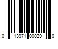 Barcode Image for UPC code 013971000290