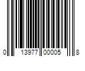 Barcode Image for UPC code 013977000058