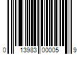 Barcode Image for UPC code 013983000059