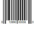 Barcode Image for UPC code 013990000080