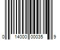 Barcode Image for UPC code 014000000359