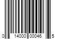 Barcode Image for UPC code 014000000465