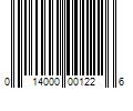 Barcode Image for UPC code 014000001226