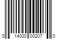 Barcode Image for UPC code 014000002070