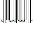 Barcode Image for UPC code 014000003022