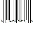 Barcode Image for UPC code 014000003299