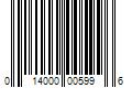 Barcode Image for UPC code 014000005996