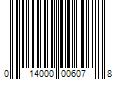 Barcode Image for UPC code 014000006078