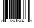 Barcode Image for UPC code 014000008225