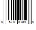 Barcode Image for UPC code 014000008430