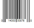 Barcode Image for UPC code 014000008768