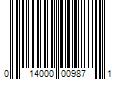 Barcode Image for UPC code 014000009871