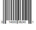 Barcode Image for UPC code 014000062401