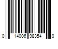 Barcode Image for UPC code 014006983540