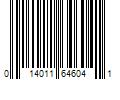 Barcode Image for UPC code 014011646041