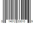 Barcode Image for UPC code 014012330109