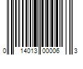 Barcode Image for UPC code 014013000063