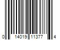 Barcode Image for UPC code 014019113774