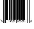 Barcode Image for UPC code 014021000086