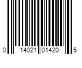 Barcode Image for UPC code 014021014205