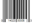 Barcode Image for UPC code 014023000053