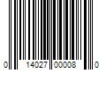 Barcode Image for UPC code 014027000080