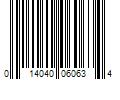 Barcode Image for UPC code 014040060634