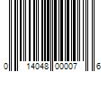 Barcode Image for UPC code 014048000076