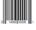 Barcode Image for UPC code 014053000061