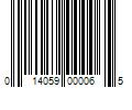 Barcode Image for UPC code 014059000065