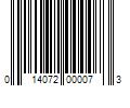 Barcode Image for UPC code 014072000073