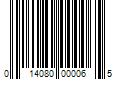 Barcode Image for UPC code 014080000065