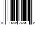 Barcode Image for UPC code 014089000059