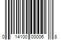 Barcode Image for UPC code 014100000068