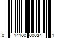 Barcode Image for UPC code 014100000341