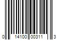 Barcode Image for UPC code 014100003113