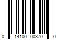 Barcode Image for UPC code 014100003700