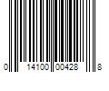 Barcode Image for UPC code 014100004288