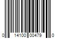 Barcode Image for UPC code 014100004790