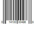 Barcode Image for UPC code 014100004868