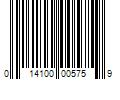 Barcode Image for UPC code 014100005759