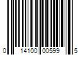 Barcode Image for UPC code 014100005995