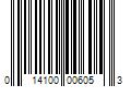 Barcode Image for UPC code 014100006053