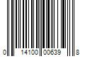 Barcode Image for UPC code 014100006398