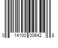 Barcode Image for UPC code 014100006428