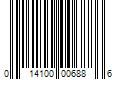 Barcode Image for UPC code 014100006886