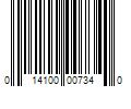 Barcode Image for UPC code 014100007340