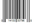 Barcode Image for UPC code 014100007968