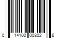 Barcode Image for UPC code 014100008026