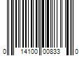 Barcode Image for UPC code 014100008330